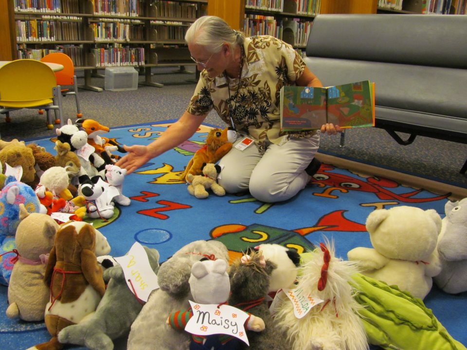 Stuffed Animal Sleepover and Storytime