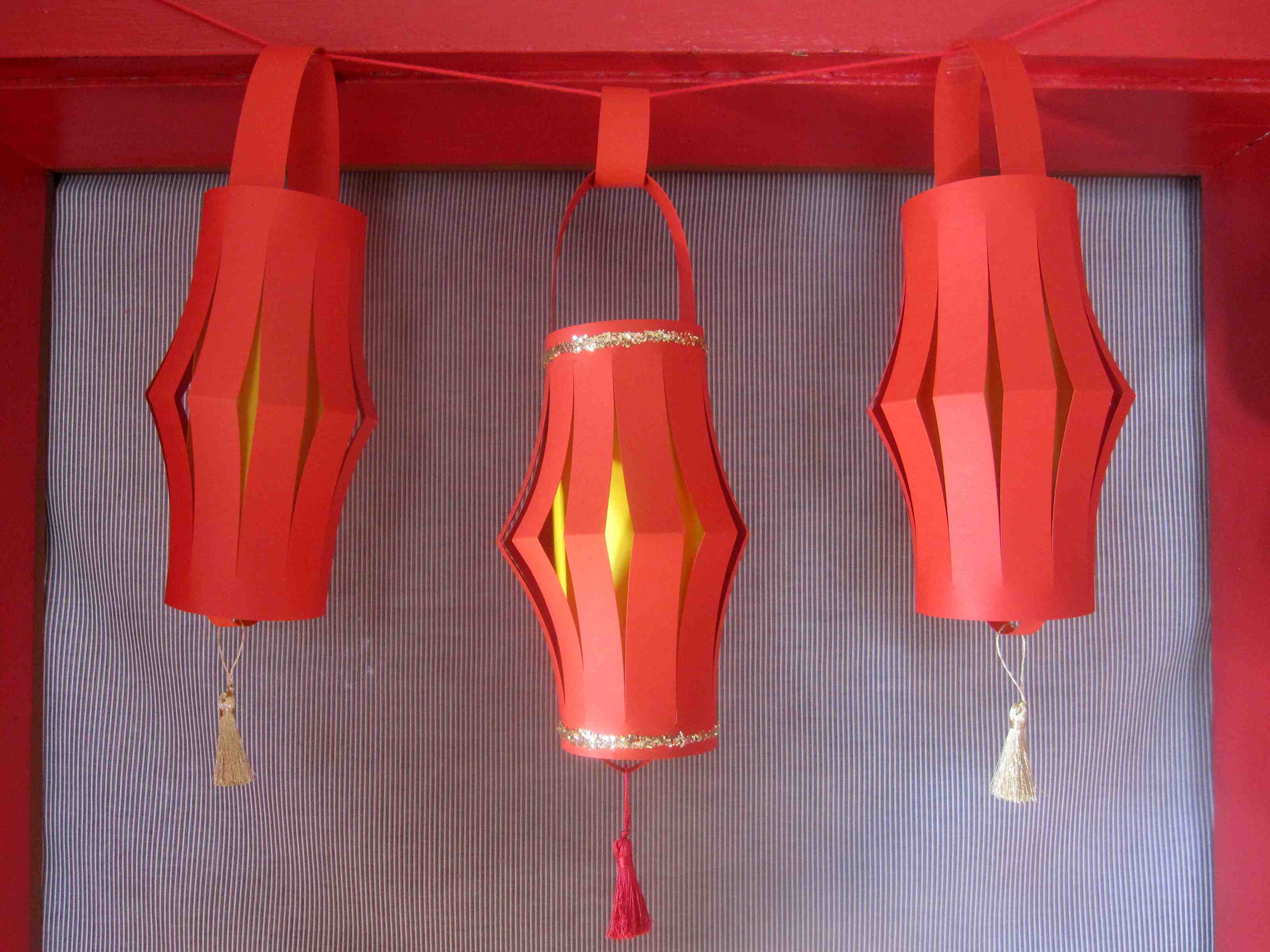 Paper Lantern Craft to celebrate the Chinese New Year