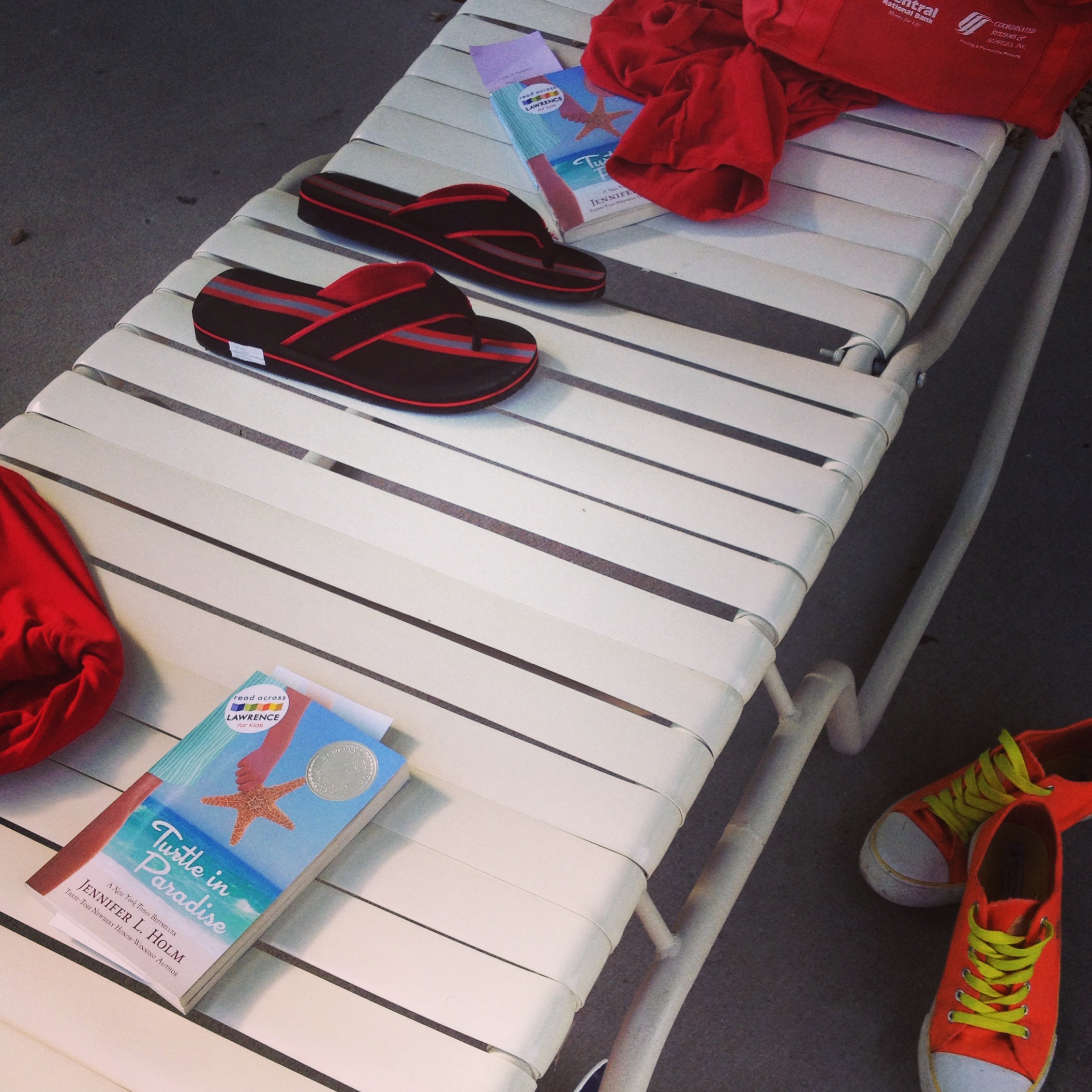 And so it begins… Read Across Lawrence for Kids