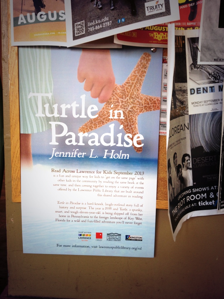 Read Across Lawrence for Kids Turtle in Paradise