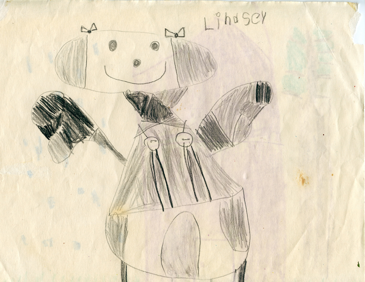 self portrait as a child