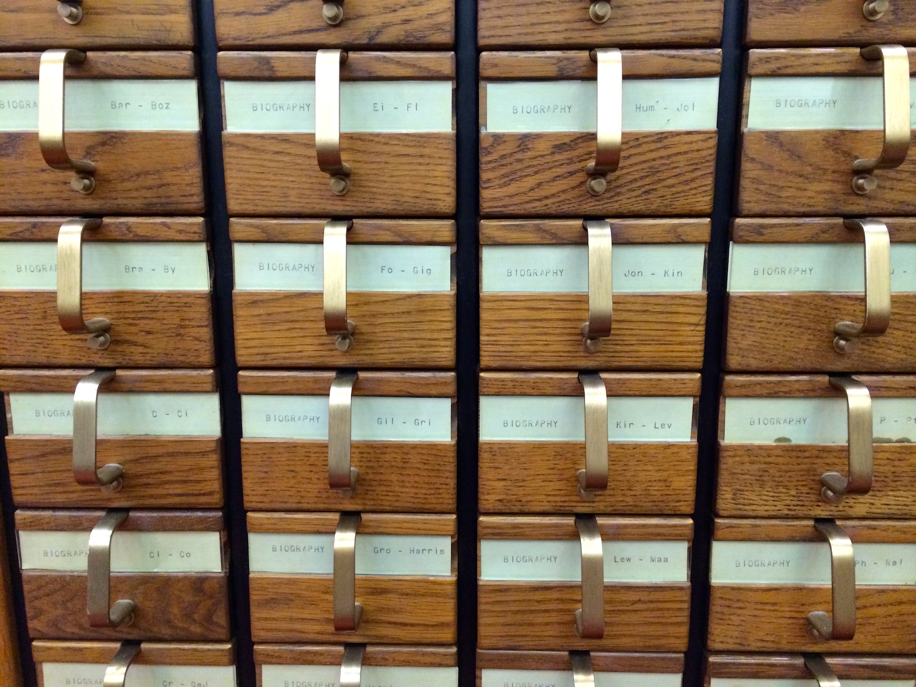 Chattanooga Card Catalog