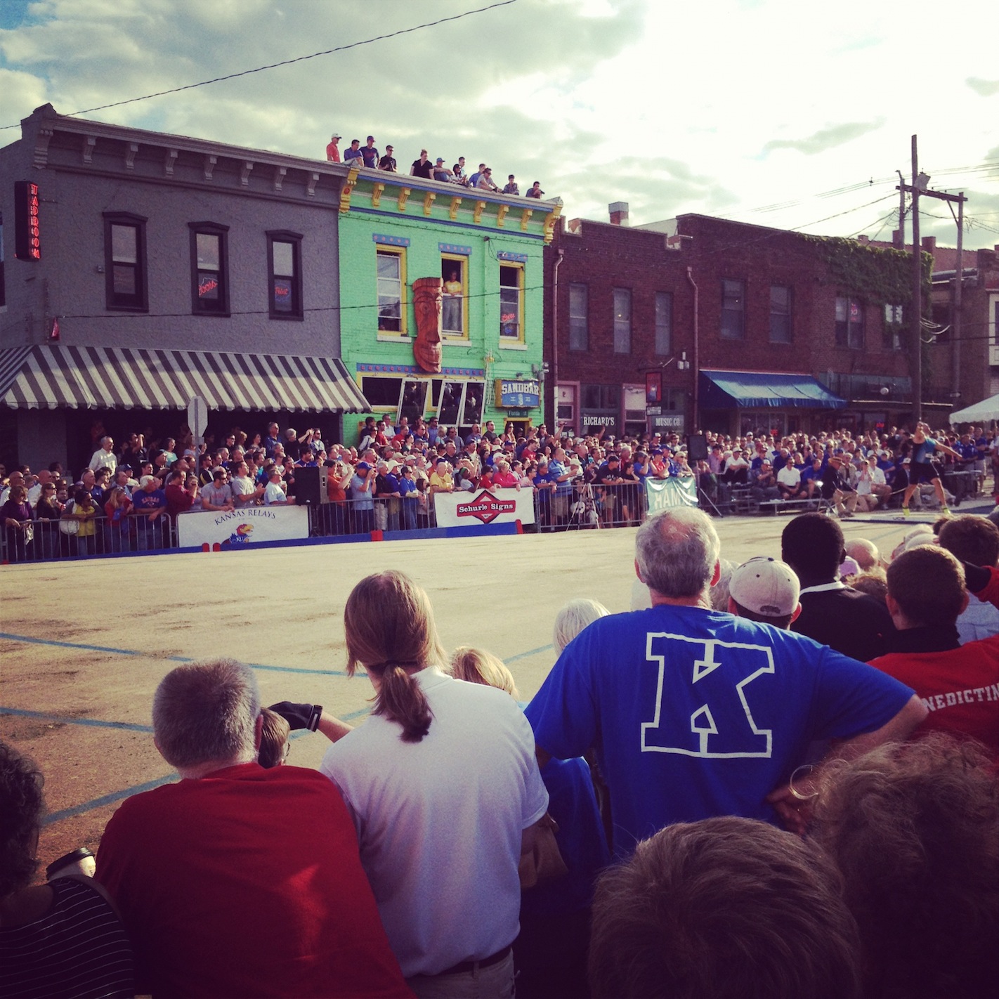 KU Relays Downtown at The Sandbar