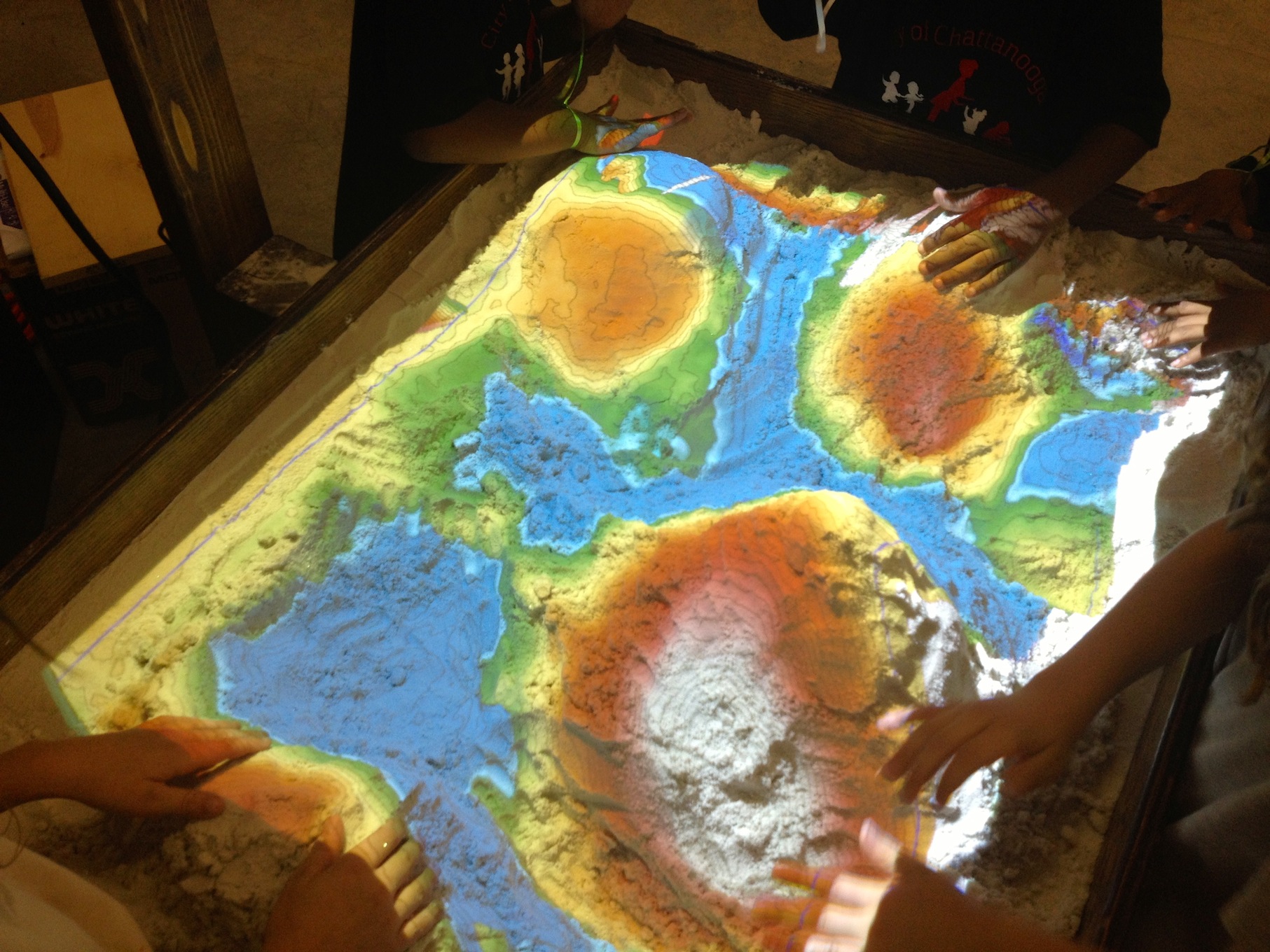 Augmented Reality Sandbox Chattanooga Public Library