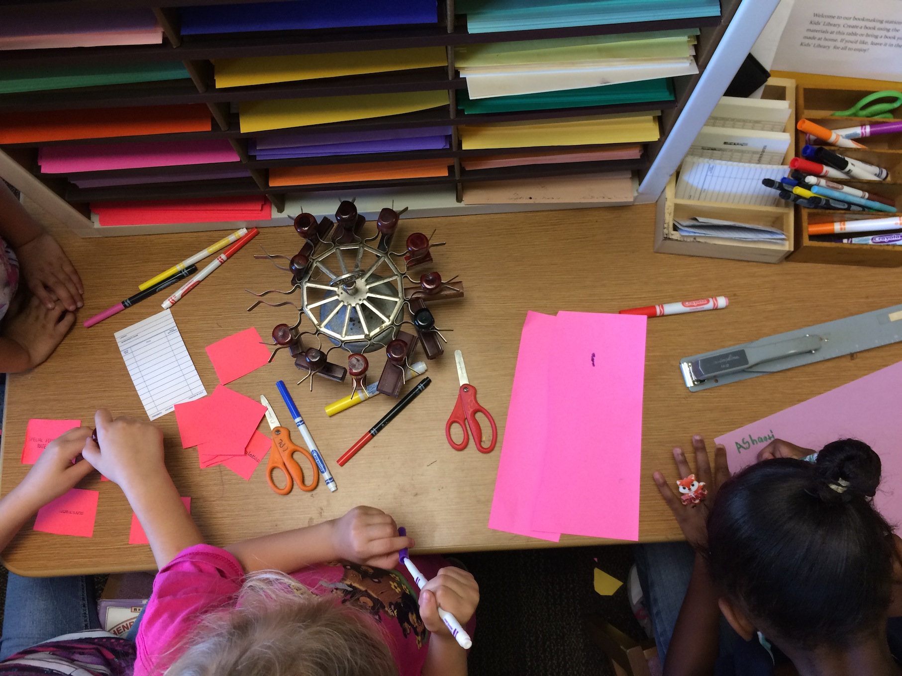Bookmaking station