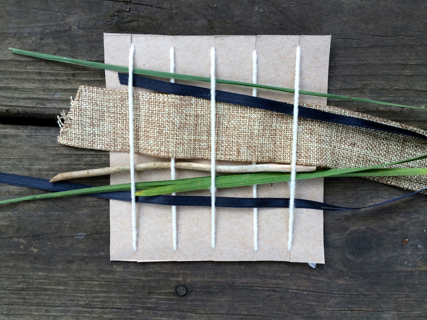 Nature Weaving for Kids