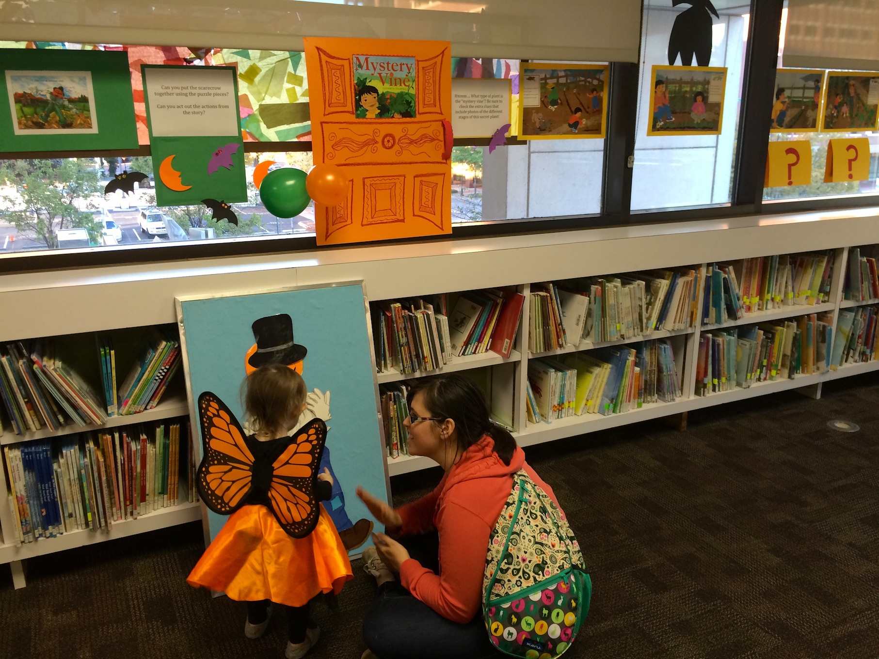 Trick-or-Read: A Halloween Storywalk Exhibit