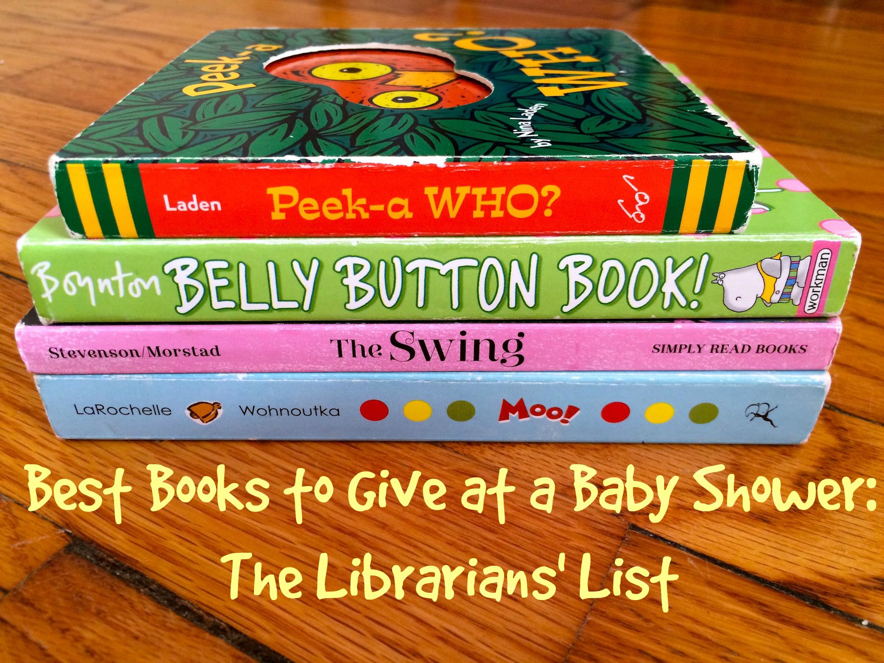 Best Books to Give at a Baby Shower