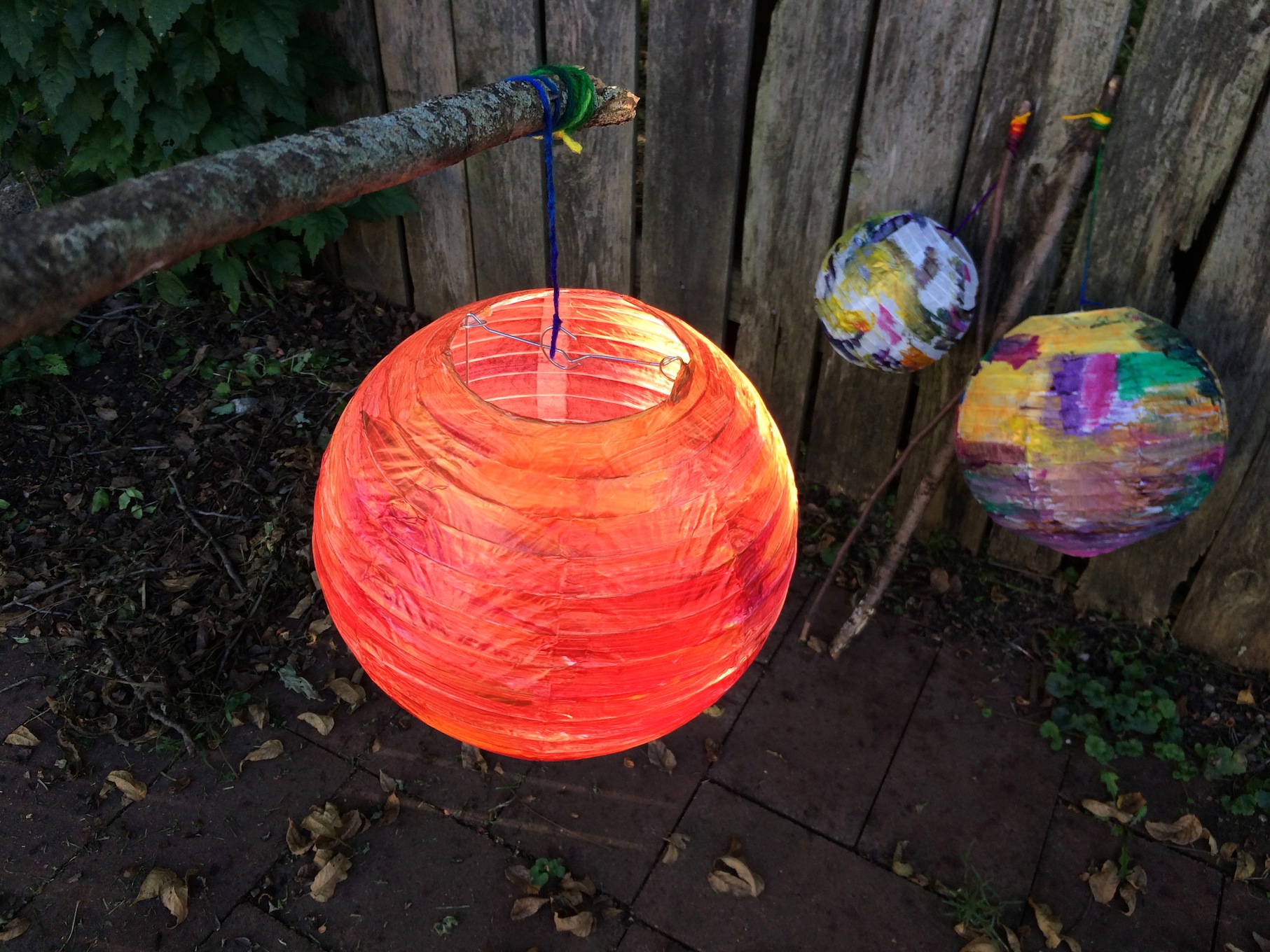 Painted Lanterns 4