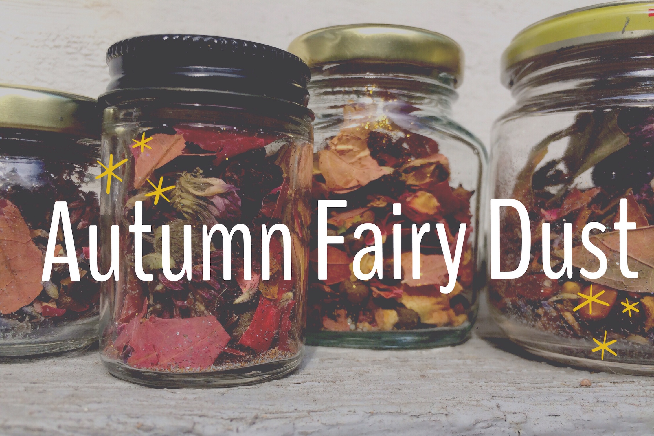 Autumn Fairy Dust Nature Activity