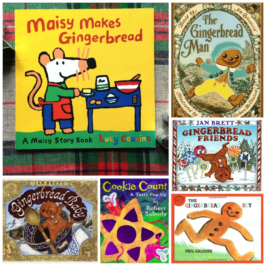 Books about gingerbread for kids