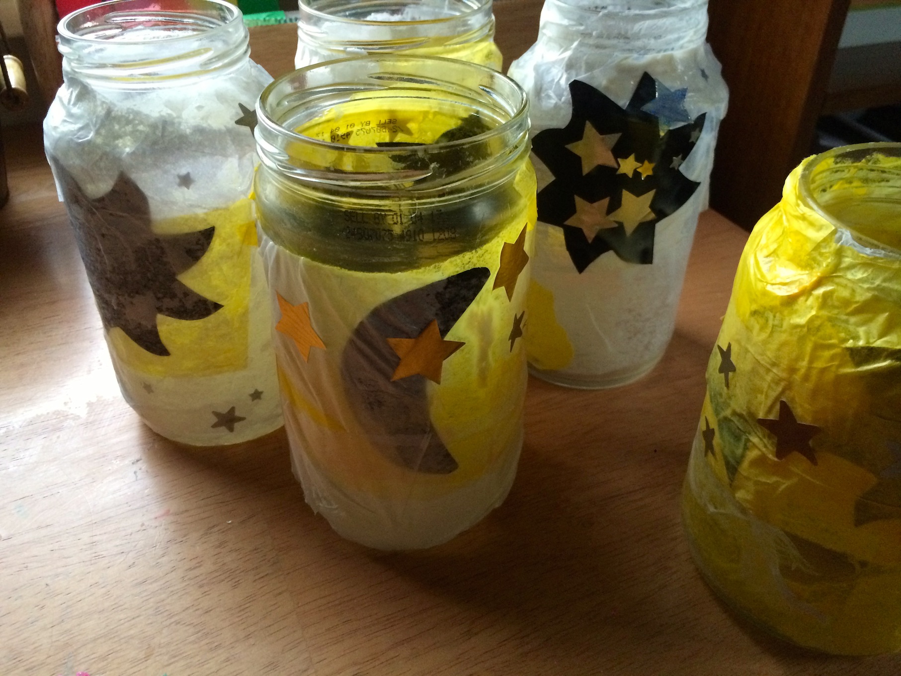 Making Winter Solstice Lanterns