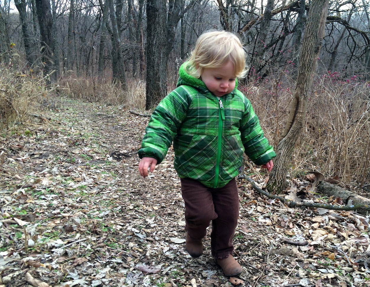 Winter Solstice walk with kids