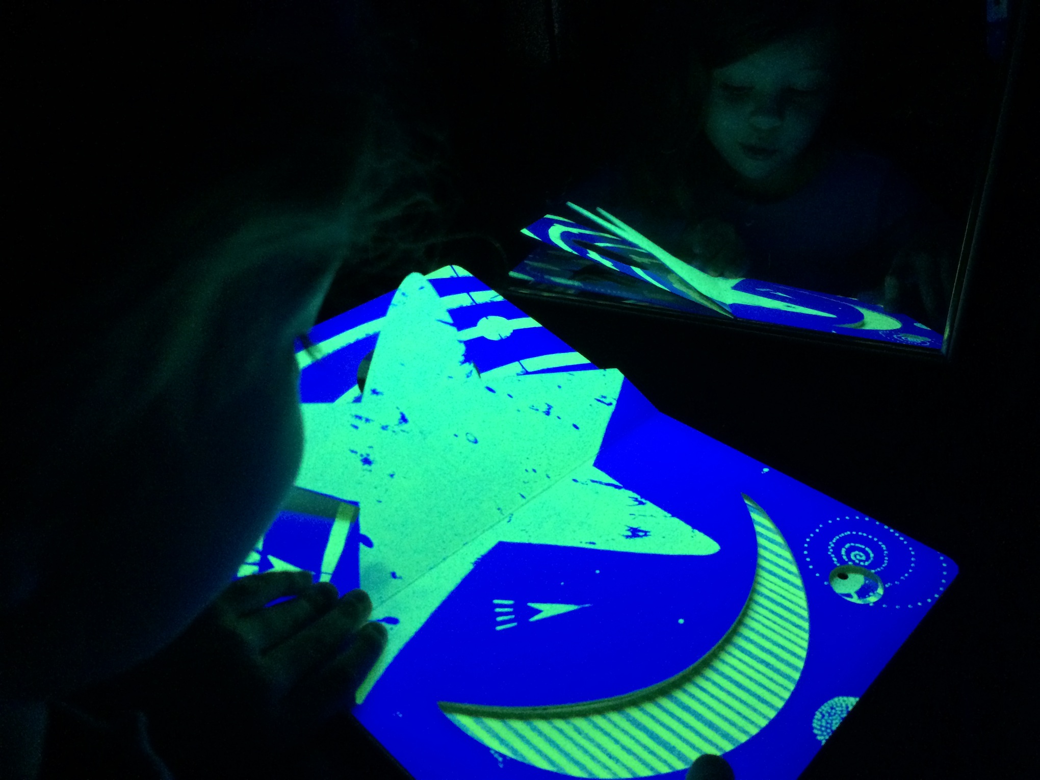 black light booth book