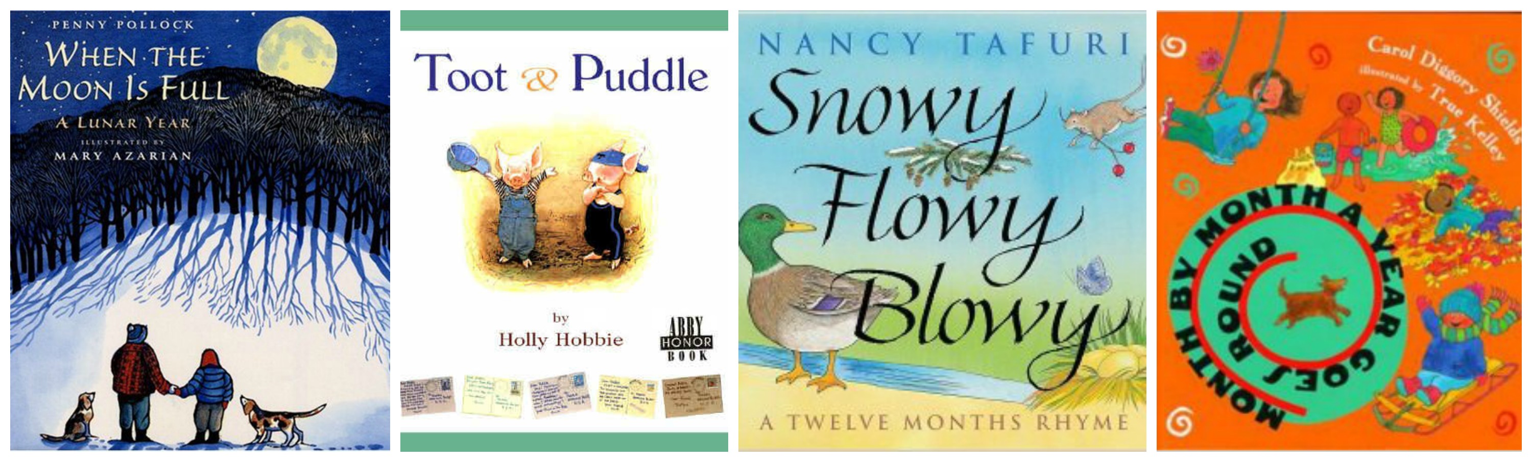 books about the months of the year