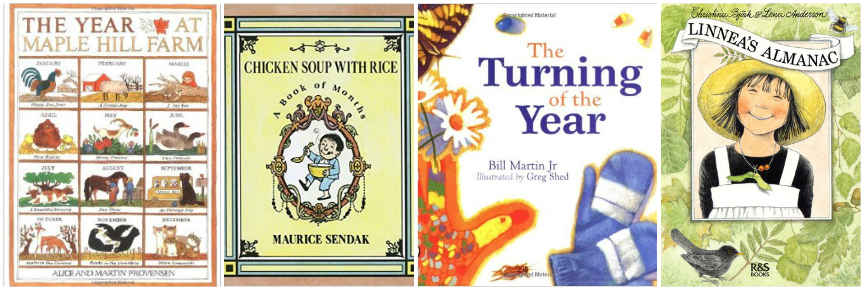 children's books about the months of the year