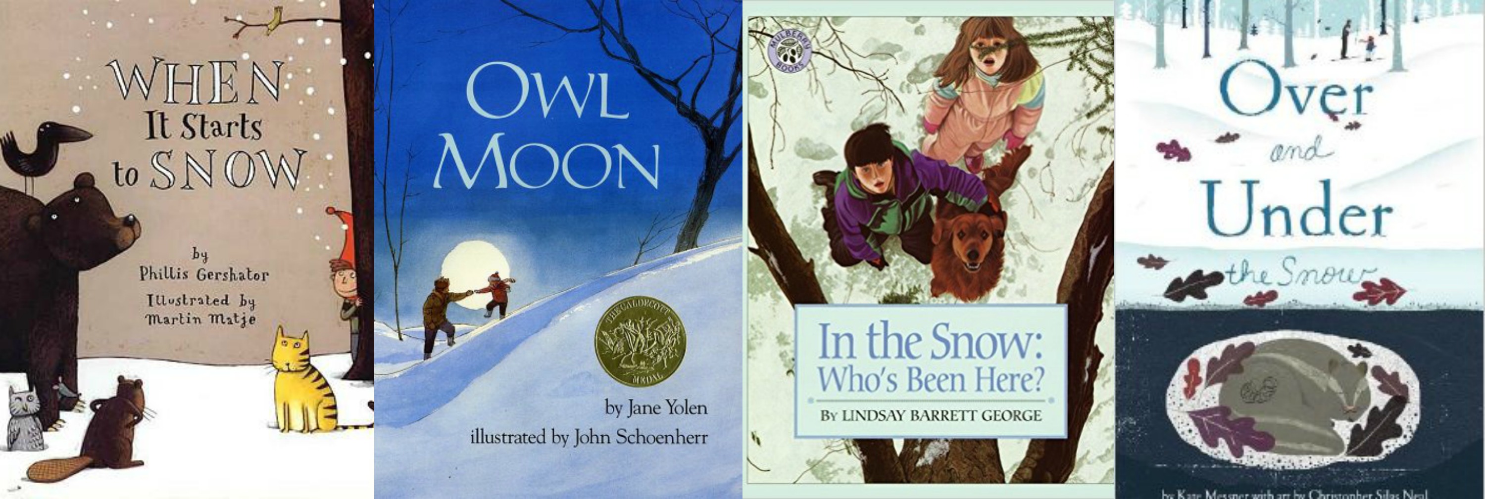 nature in winter books