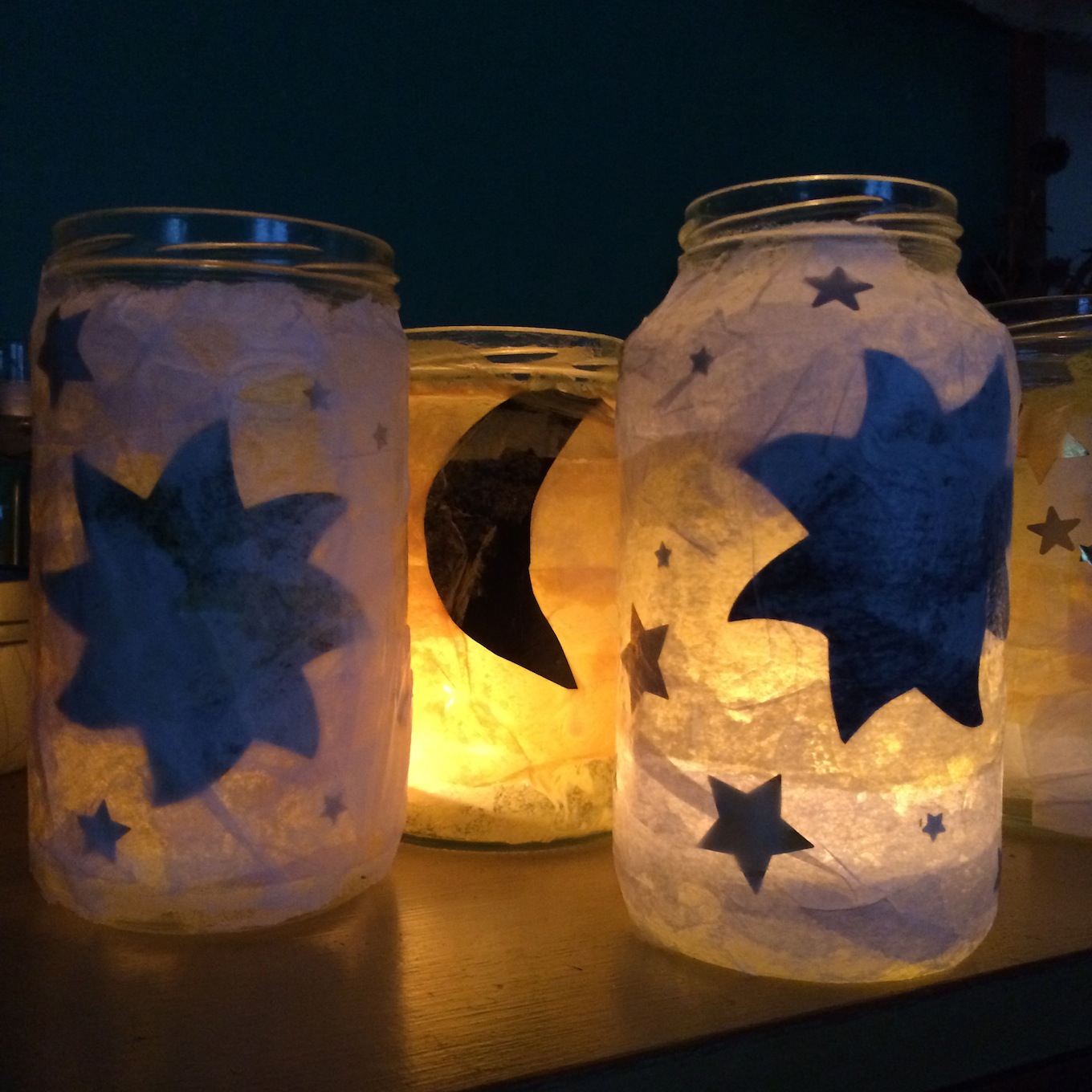 winter solstice lanterns