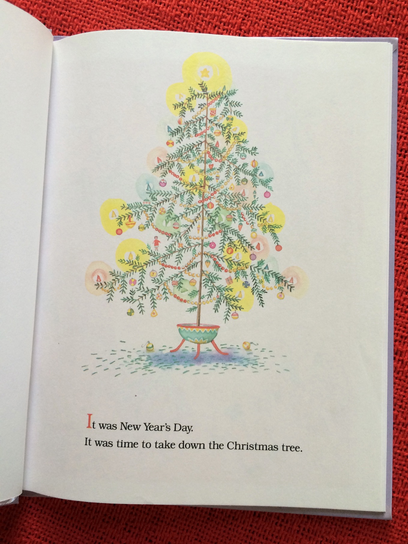 The After-Christmas Tree, a sweet book to enjoy after the holiday season