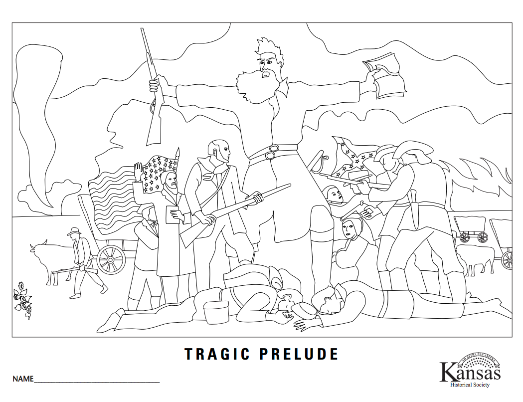 Tragic Prelude Coloring Sheet