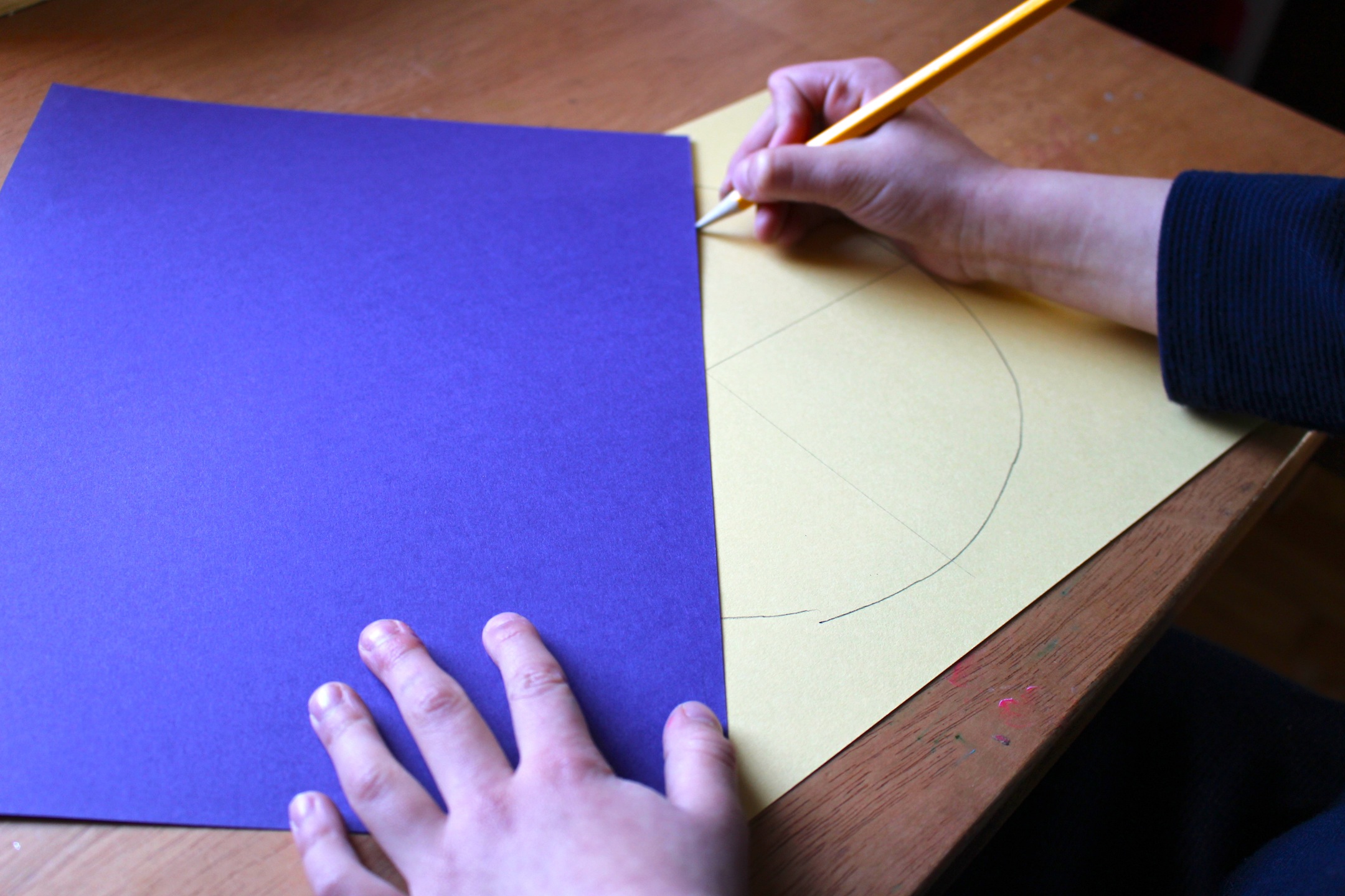 pie art project - an introduction to fractions