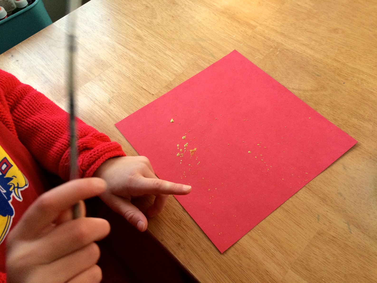Making Chinese New Year Characters