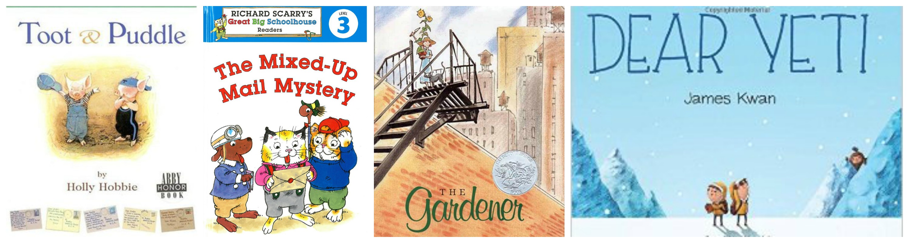favorite children's books about mail and writing letters