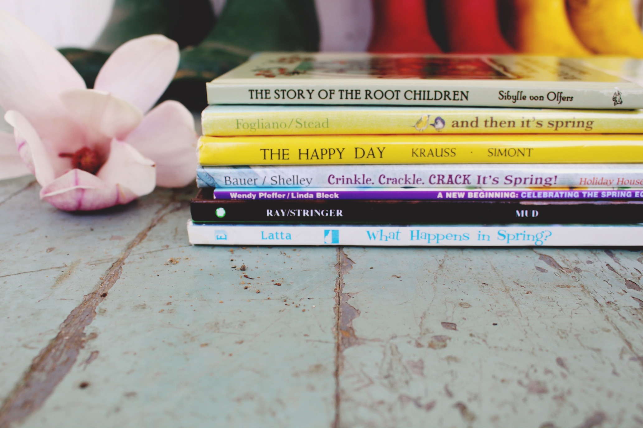 Favorite Children's Books About Spring - Seasonal booklist for kids