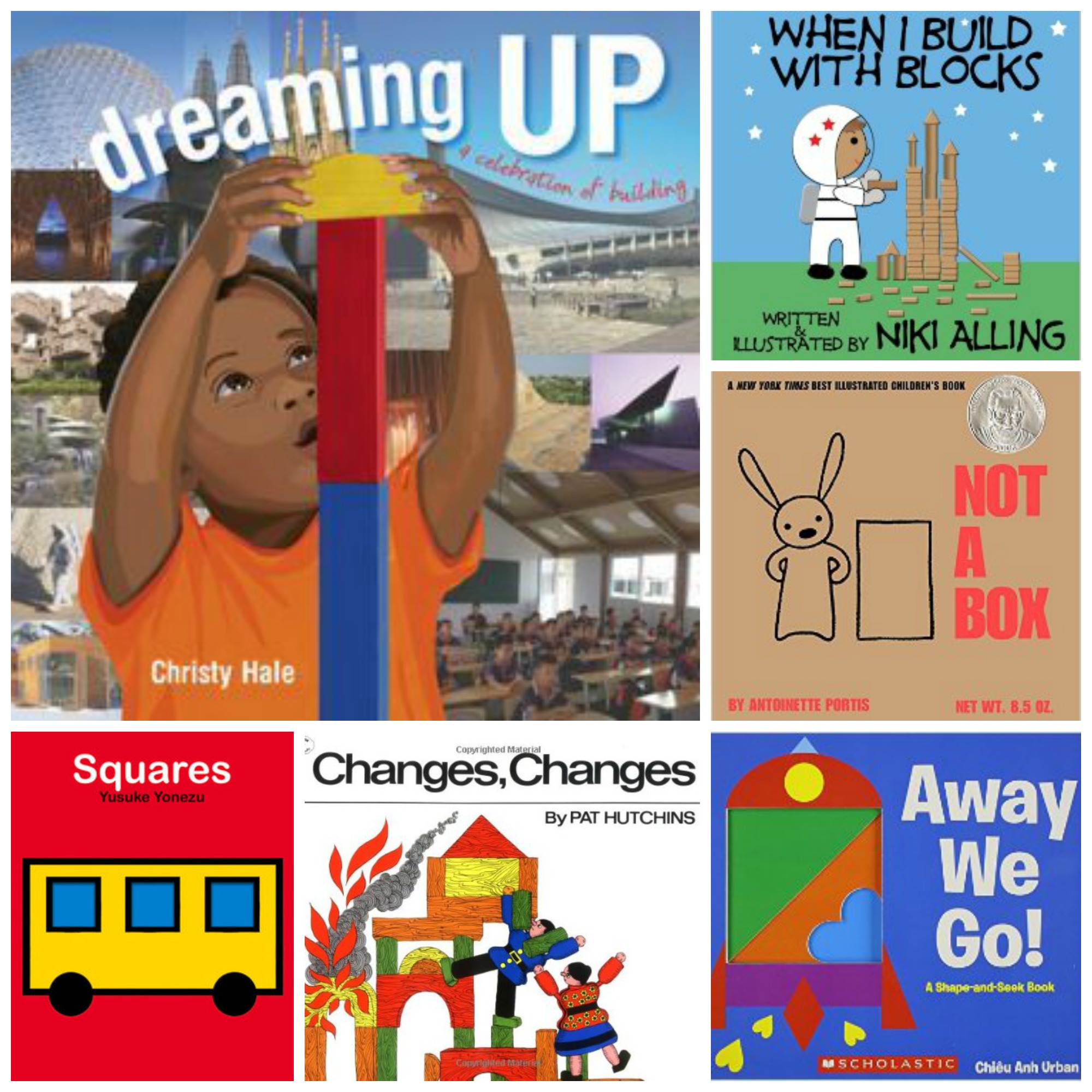 children's books about building and blocks