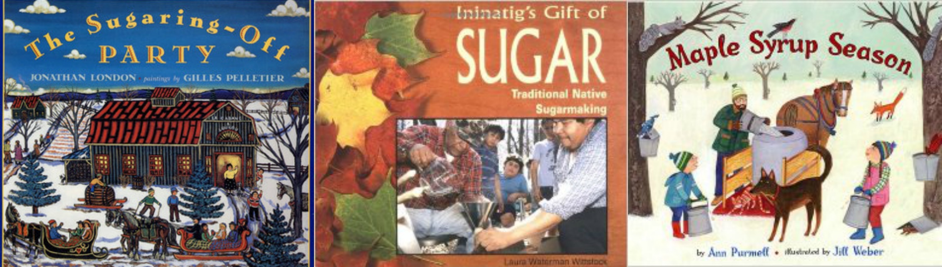 children's books about sugaring maple syrup season