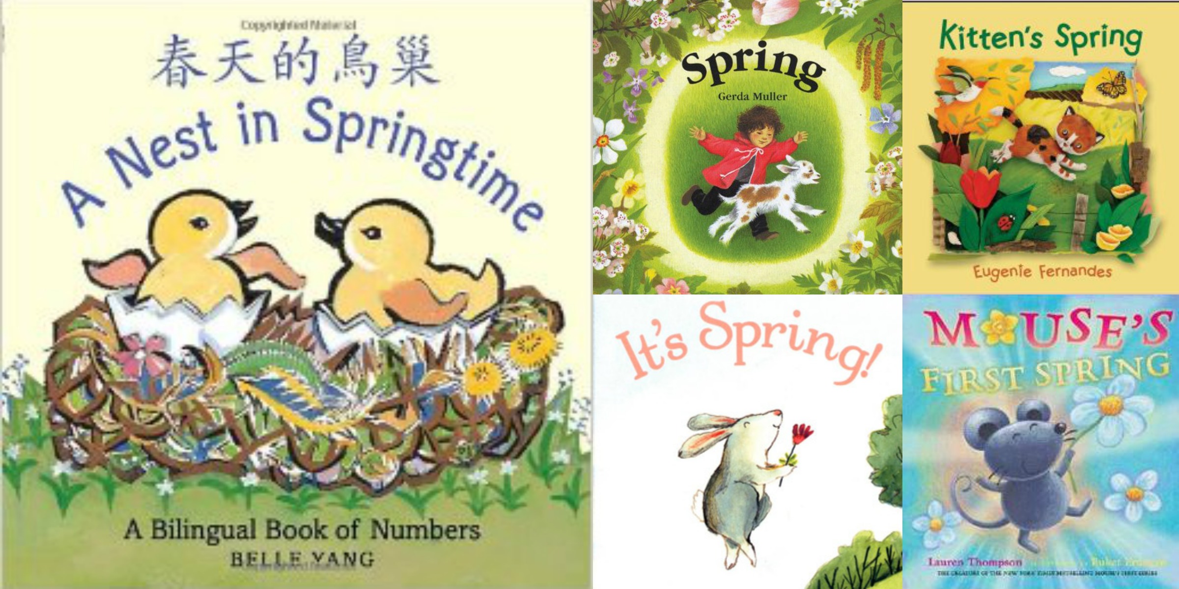 spring books for babies and toddlers
