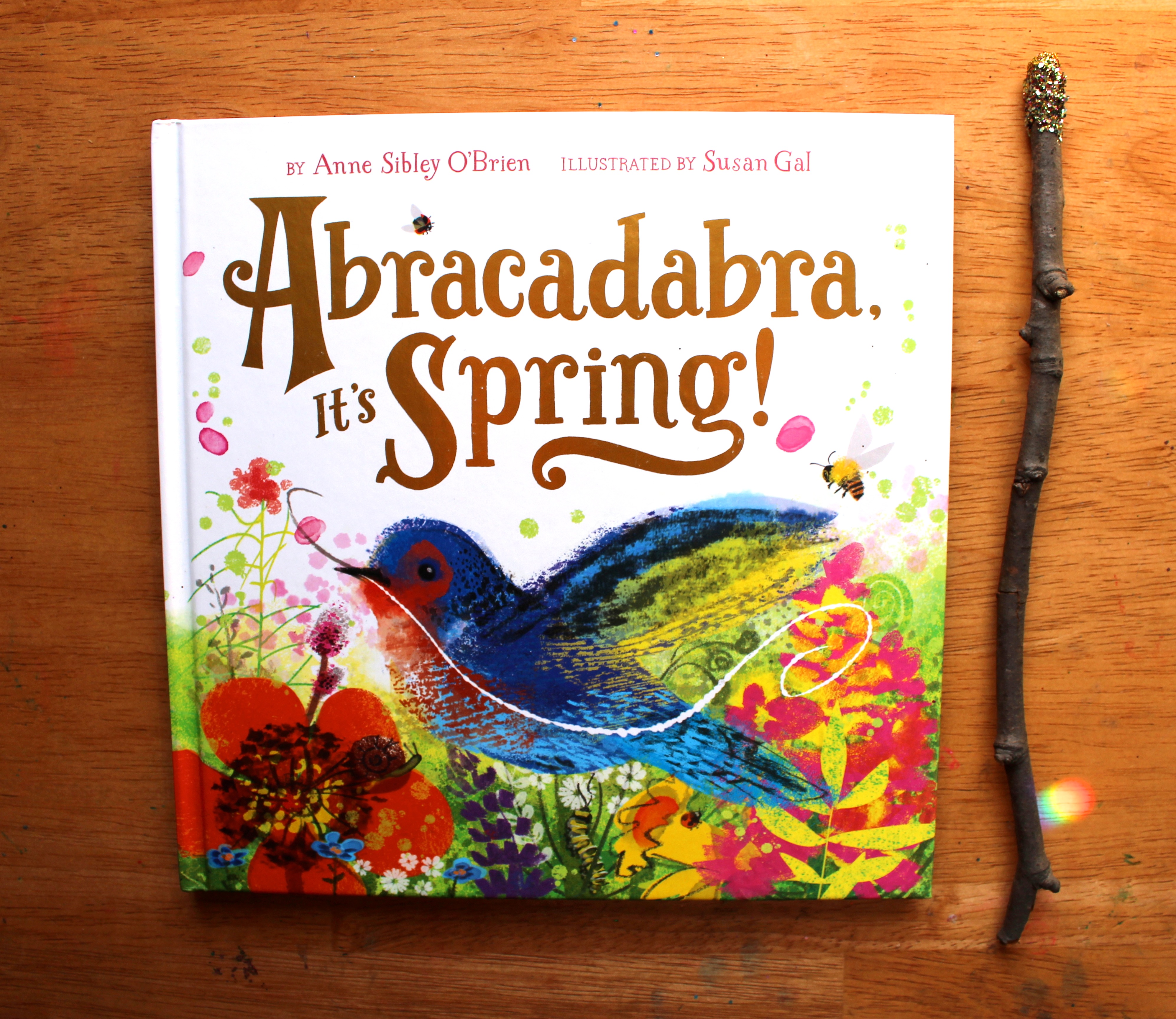 Abracadabra, It's Spring and DIY Magic Wand Craft
