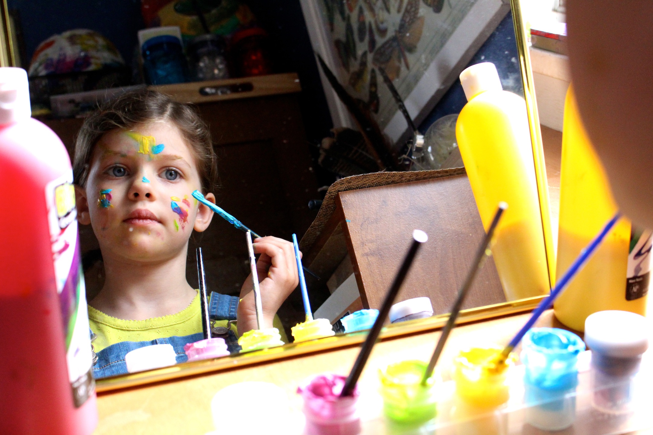 Swatch The Girl Who Loved Color by Julia Denos Face Painting Fun