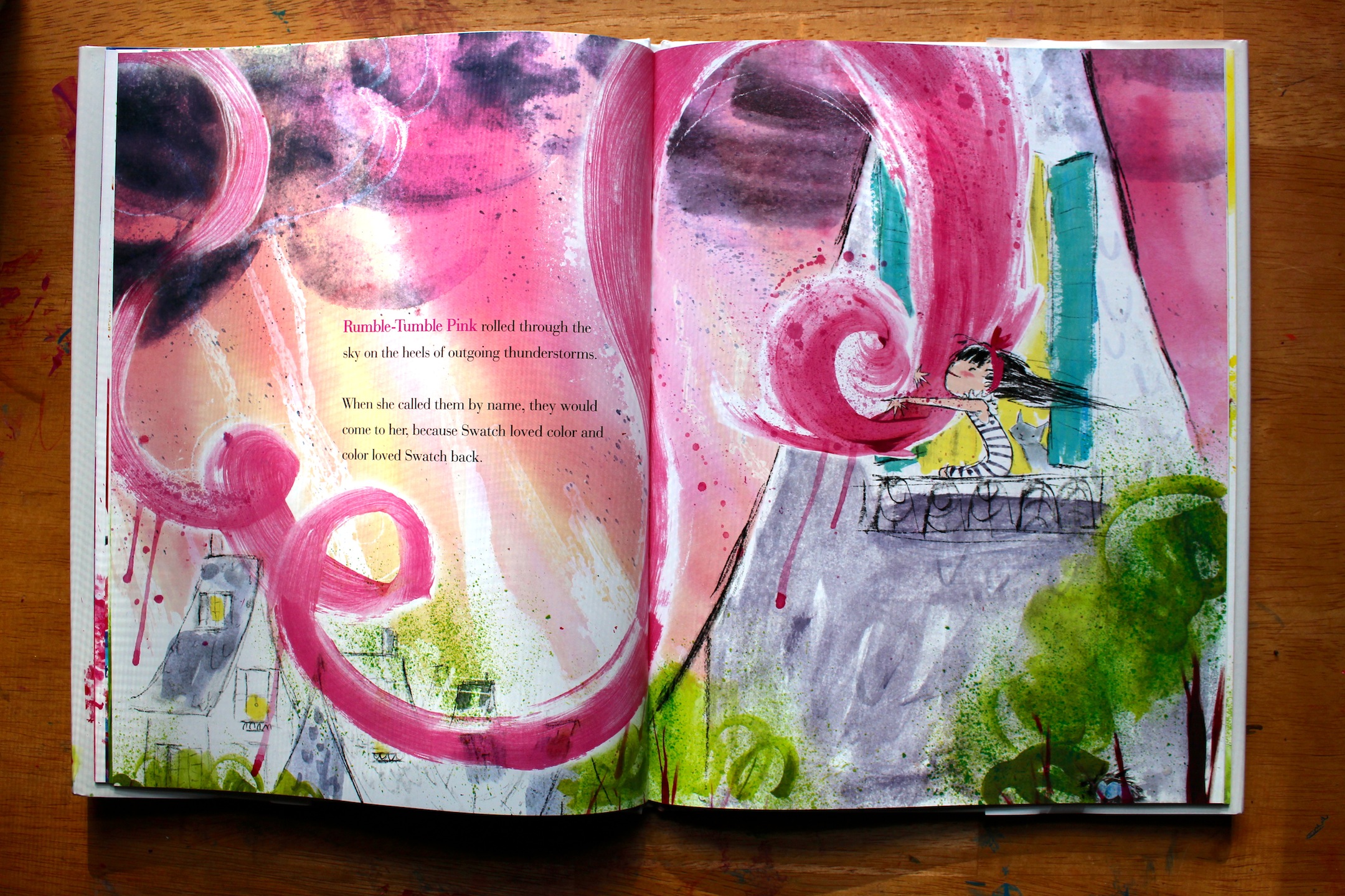 Swatch The Girl Who Loved Color by Julia Denos