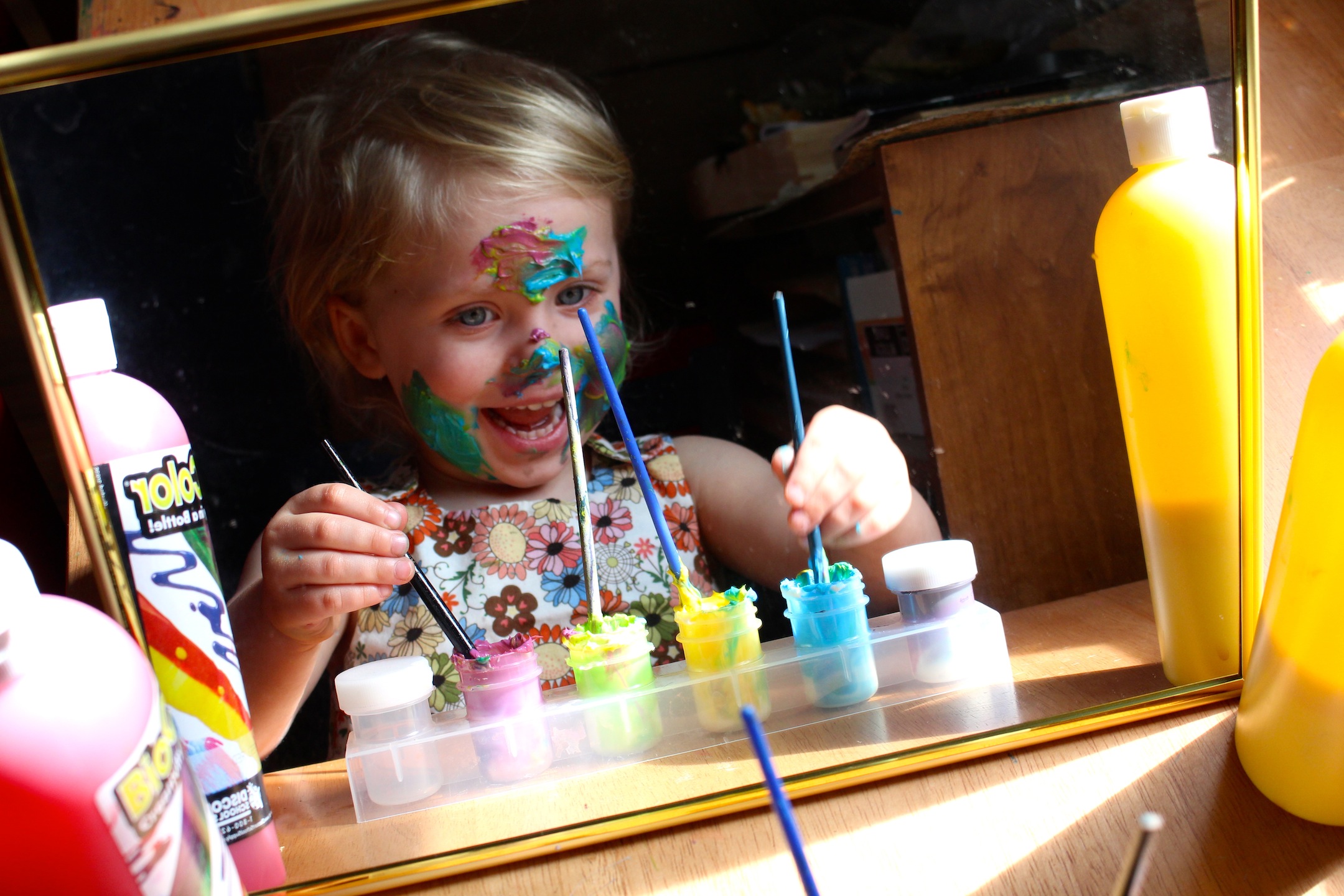 Swatch the GIrl Who Loved Color Art fun
