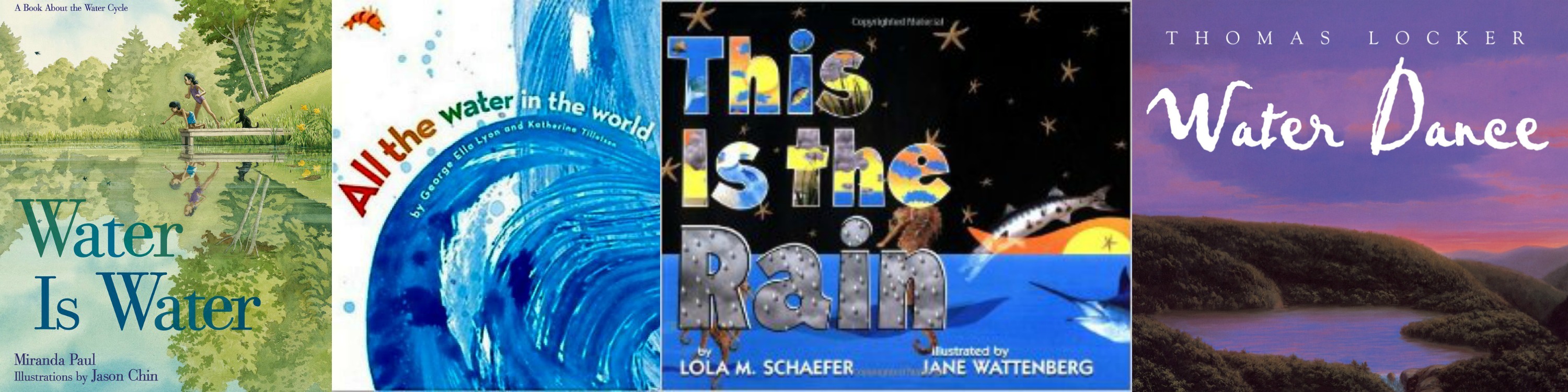 books about the water cycle