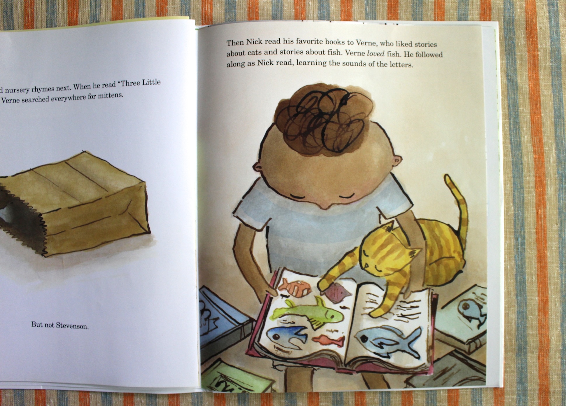 The Summer Nick Taught His Cats to REad 2