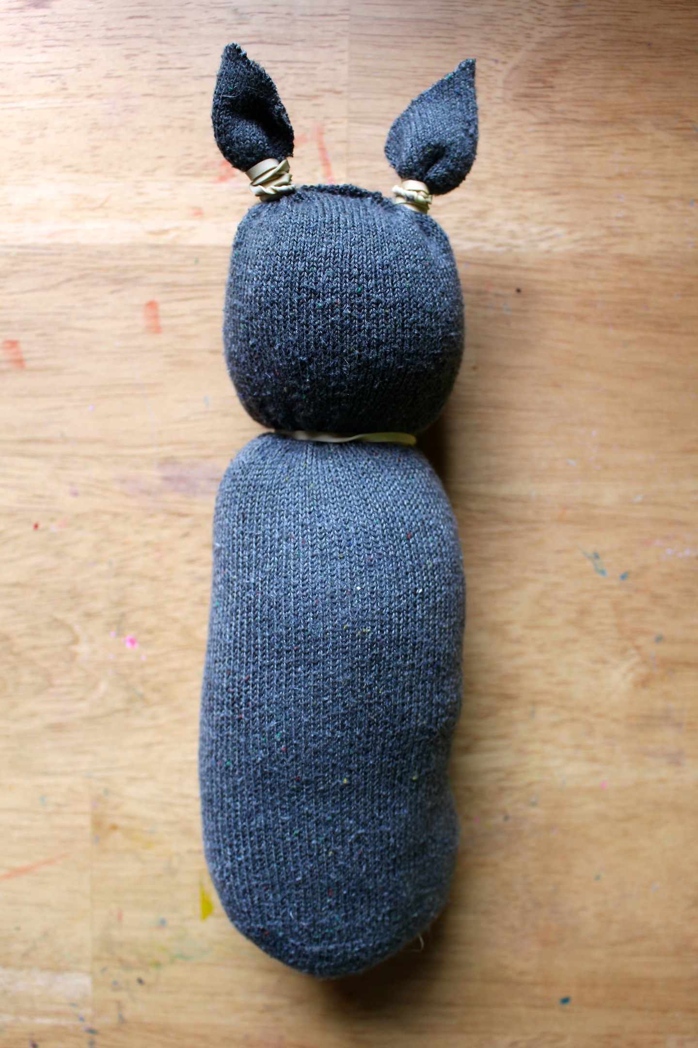 diy cat sock stuffie 2