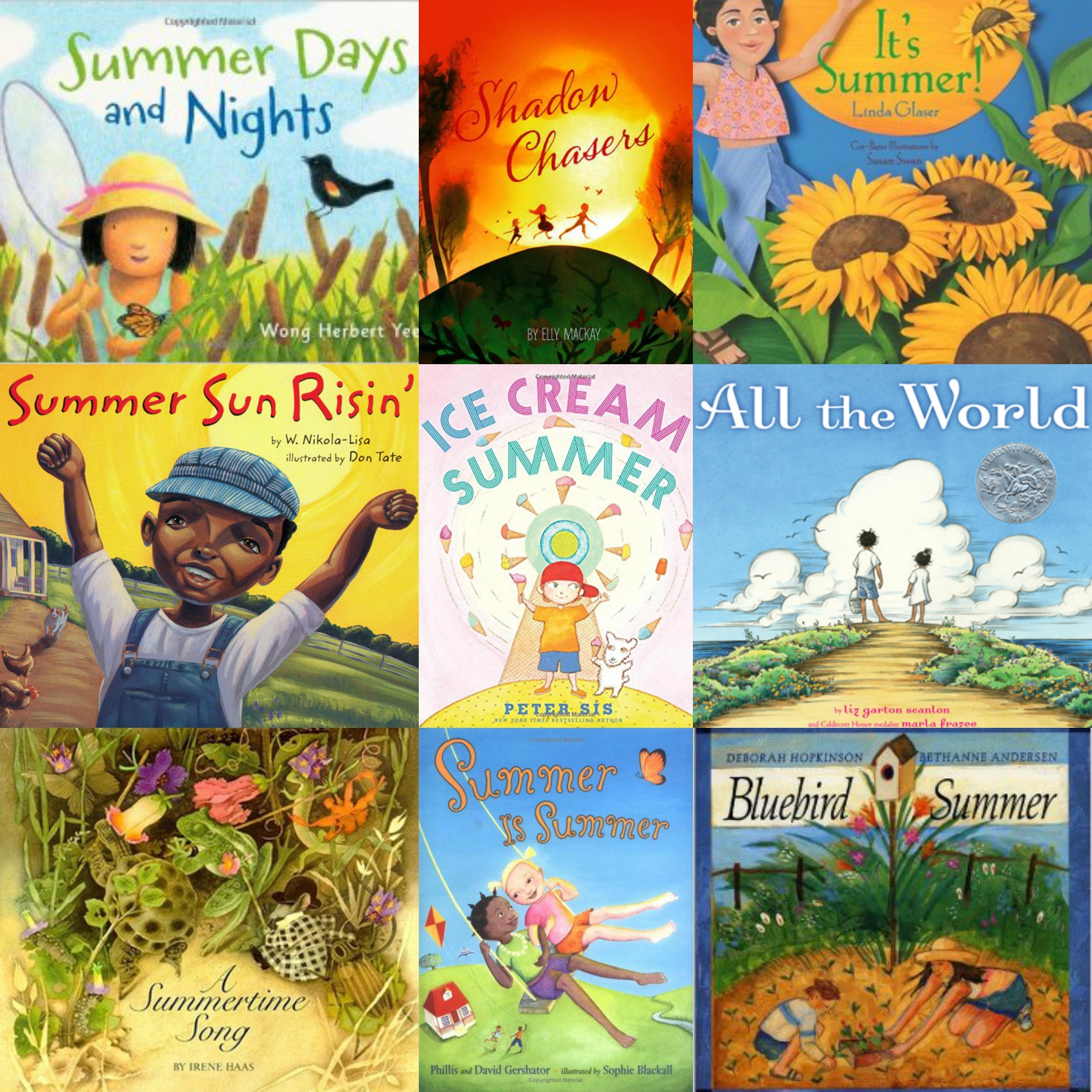 picture books about summer