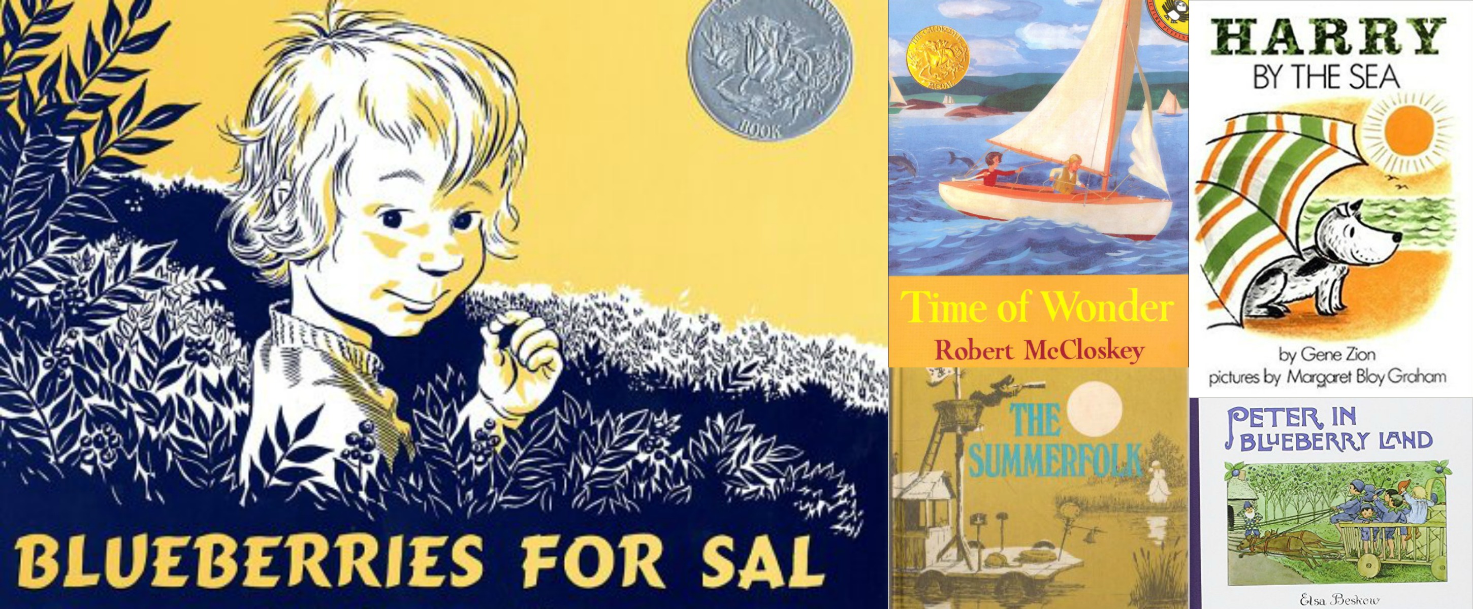 vintage children's books about summer
