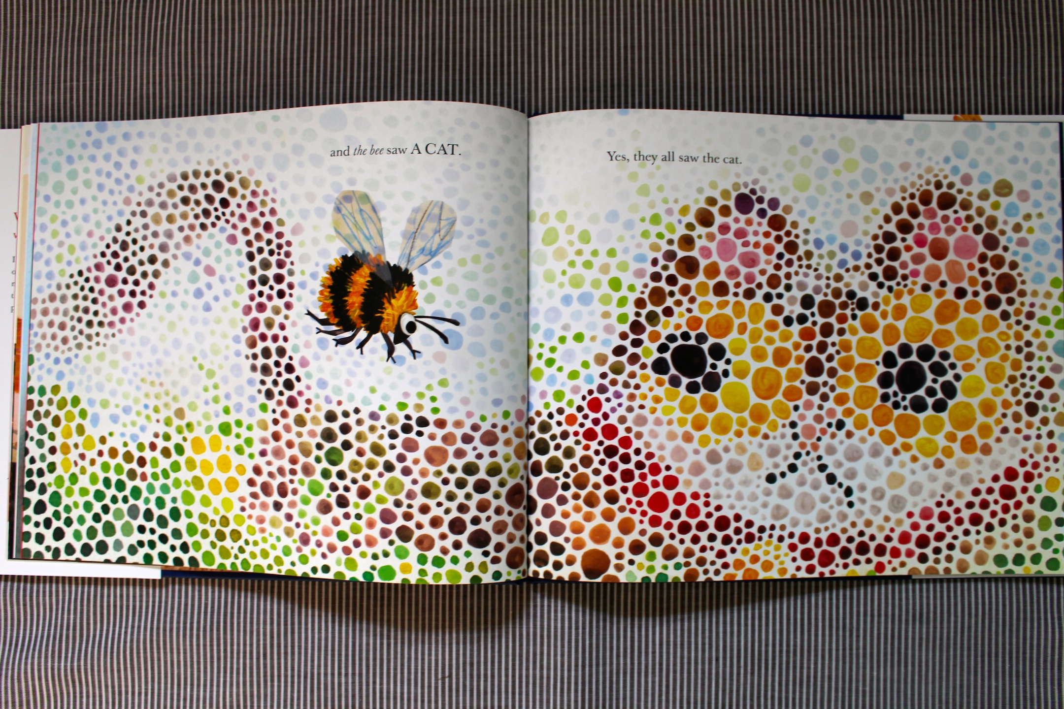 They All Saw A Cat - bee perspective