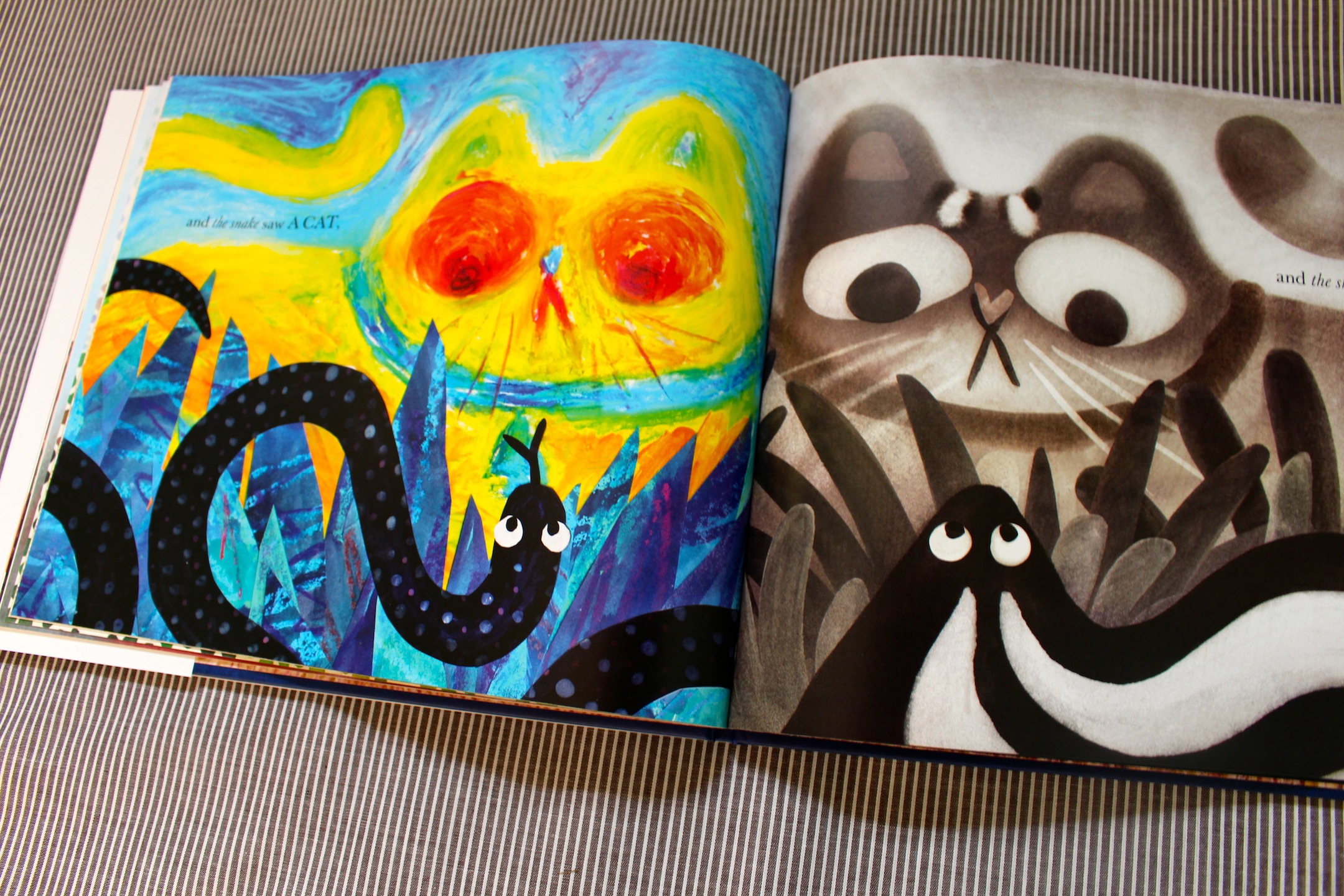 They All Saw A Cat - snake and skunk perspective 4