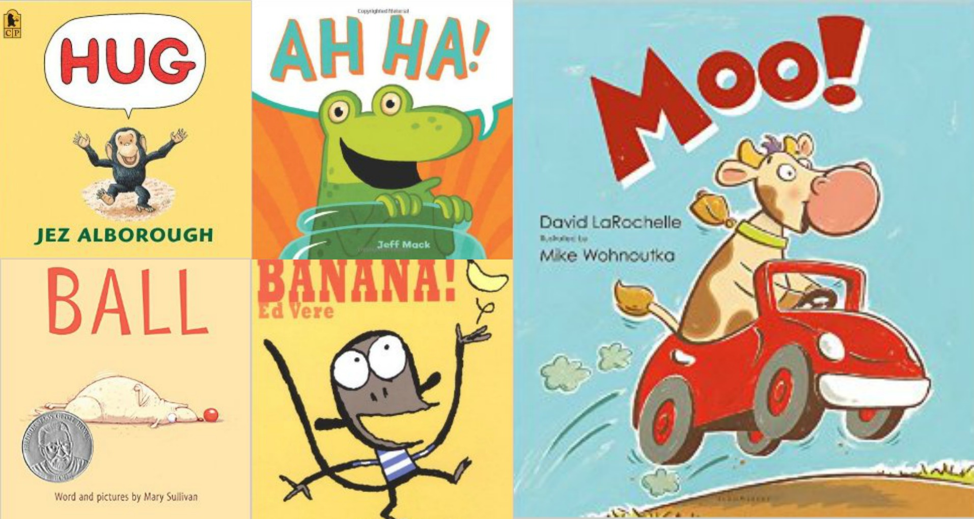 picture books with one word
